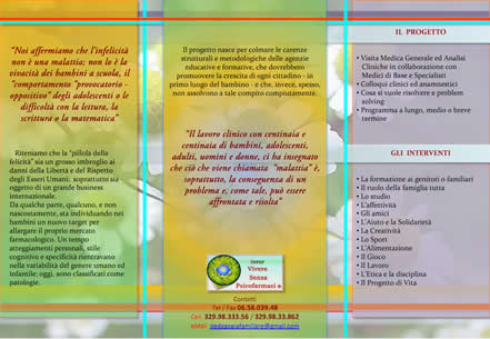 Brochure Vivere Senza Psicofarmaci pag 2